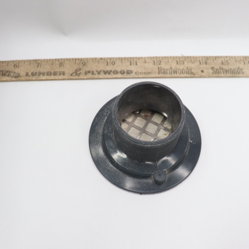 AB&A Shower Drain Low Profile Stainless Steel PVC 2" x 3" ABA44701 - Dirty gallery