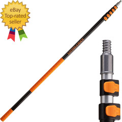 5-24 Ft Long Telescoping Extension Pole Multi Purpose Pole