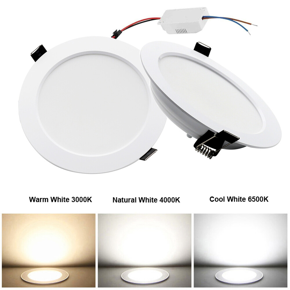 Dimmable Recessed Led Ceiling Down Light Lamp Spotlight 7/9/12/15/25W 110V-240V gallery