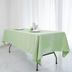SAGE GREEN 60×126 RECTANGLE POLYESTER TABLECLOTH Wedding Catering Kitchen