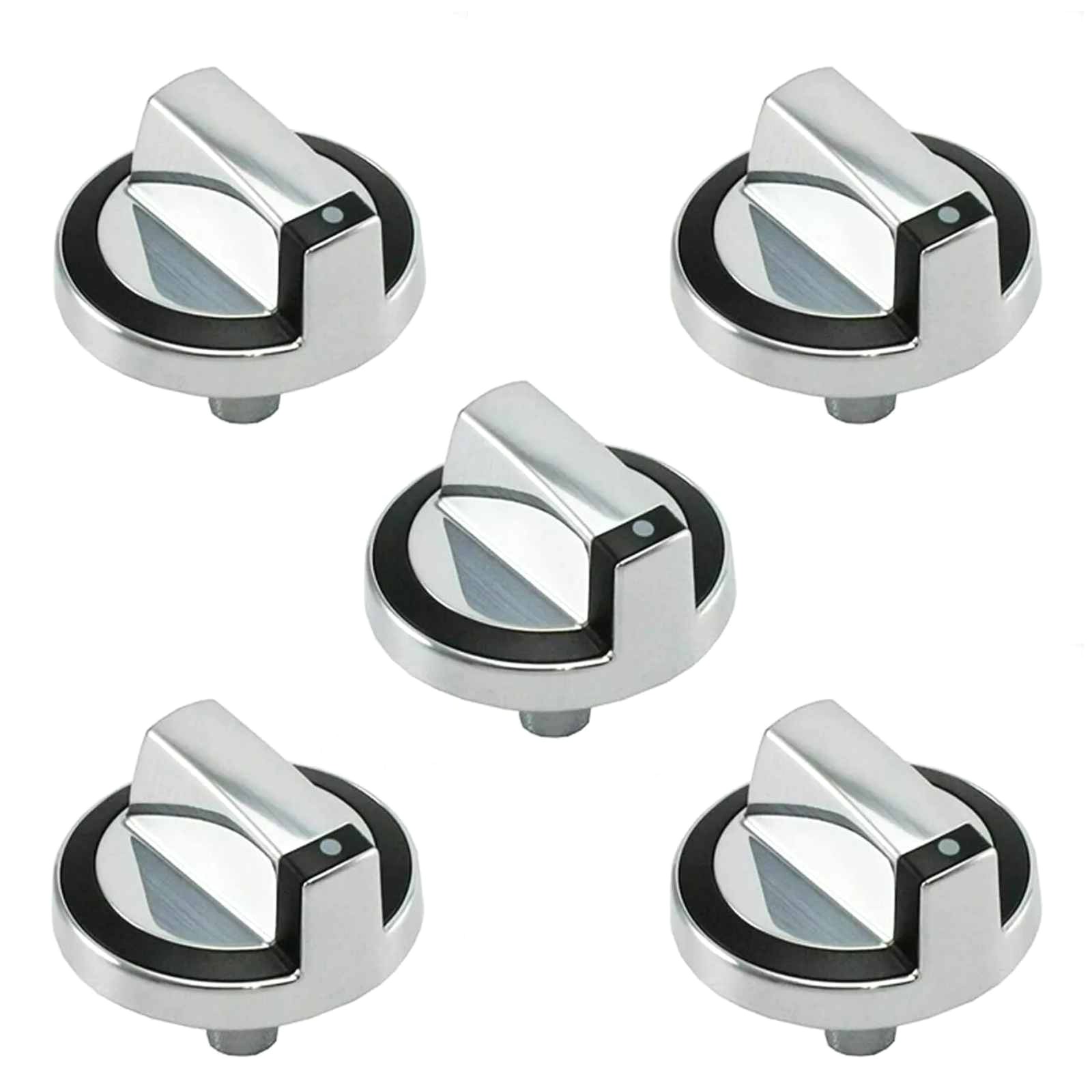 5pcs W10284885 Stove Control Knob Replacement for Whirlpool Range Oven Burner gallery