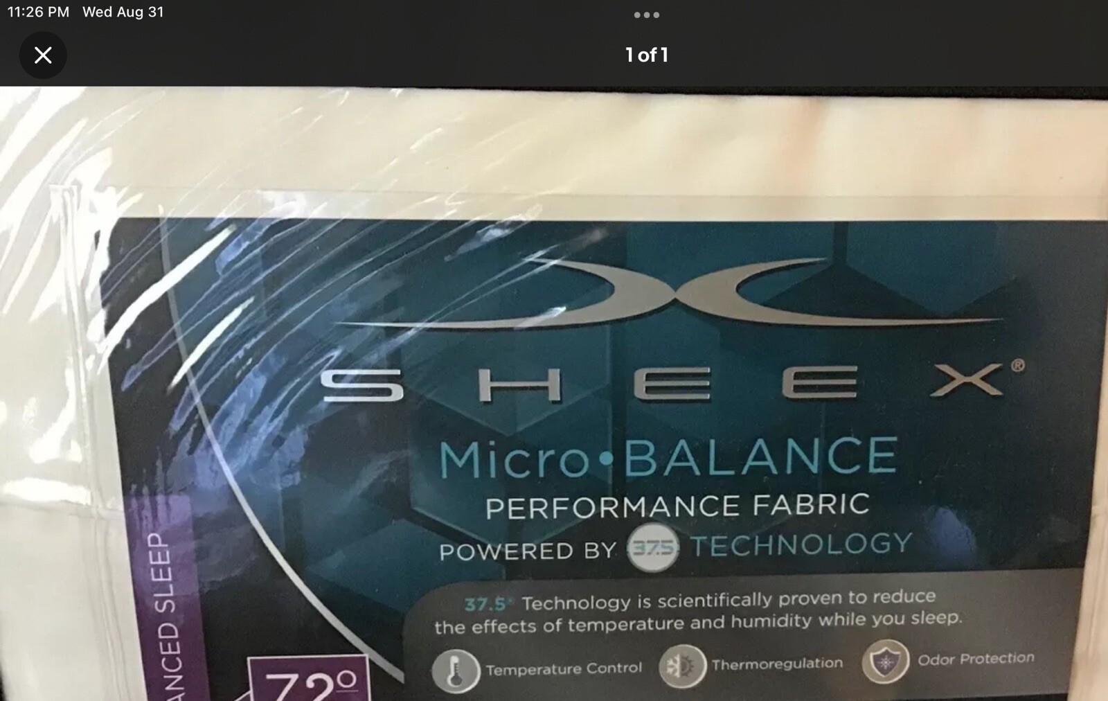 SHEEX® Micro•BALANCE 37.5® Performance 300-Thread-Count Twin Sheets Clay gallery