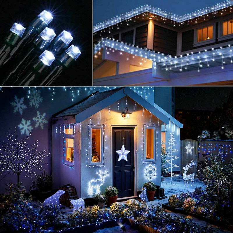 Solar String Lights Outdoor Waterproof Fairy Party Christmas Lamp Garden Decor gallery