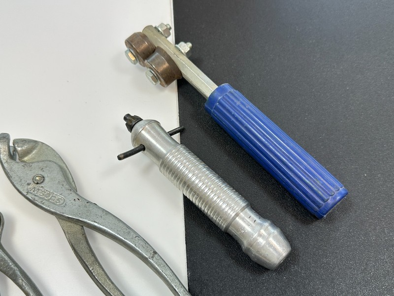 6pc Aviation Welding Pliers Cutter Tool Lot w/ De-Sta-Co 474, Monogram, AT508S gallery