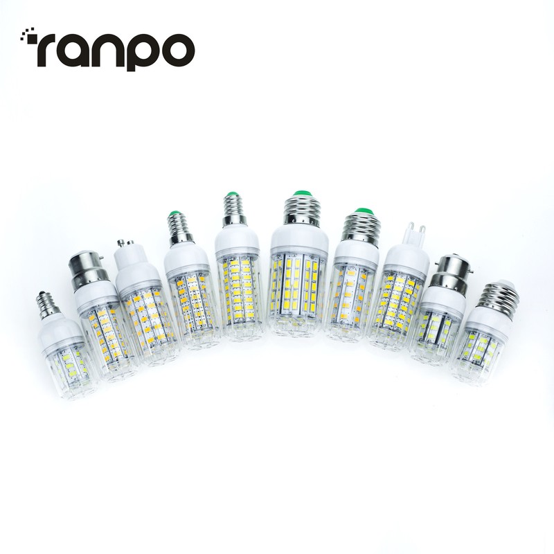 LED Corn Light Bulbs E26 E27 E12 E14 G9 GU10 6W 15W 25W 5730 SMD 110V 220V Lamp gallery