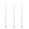 3Pcs Glass Celsius Thermometer -20 to 200℃ Length 300mm Laboratory Red Line T... gallery