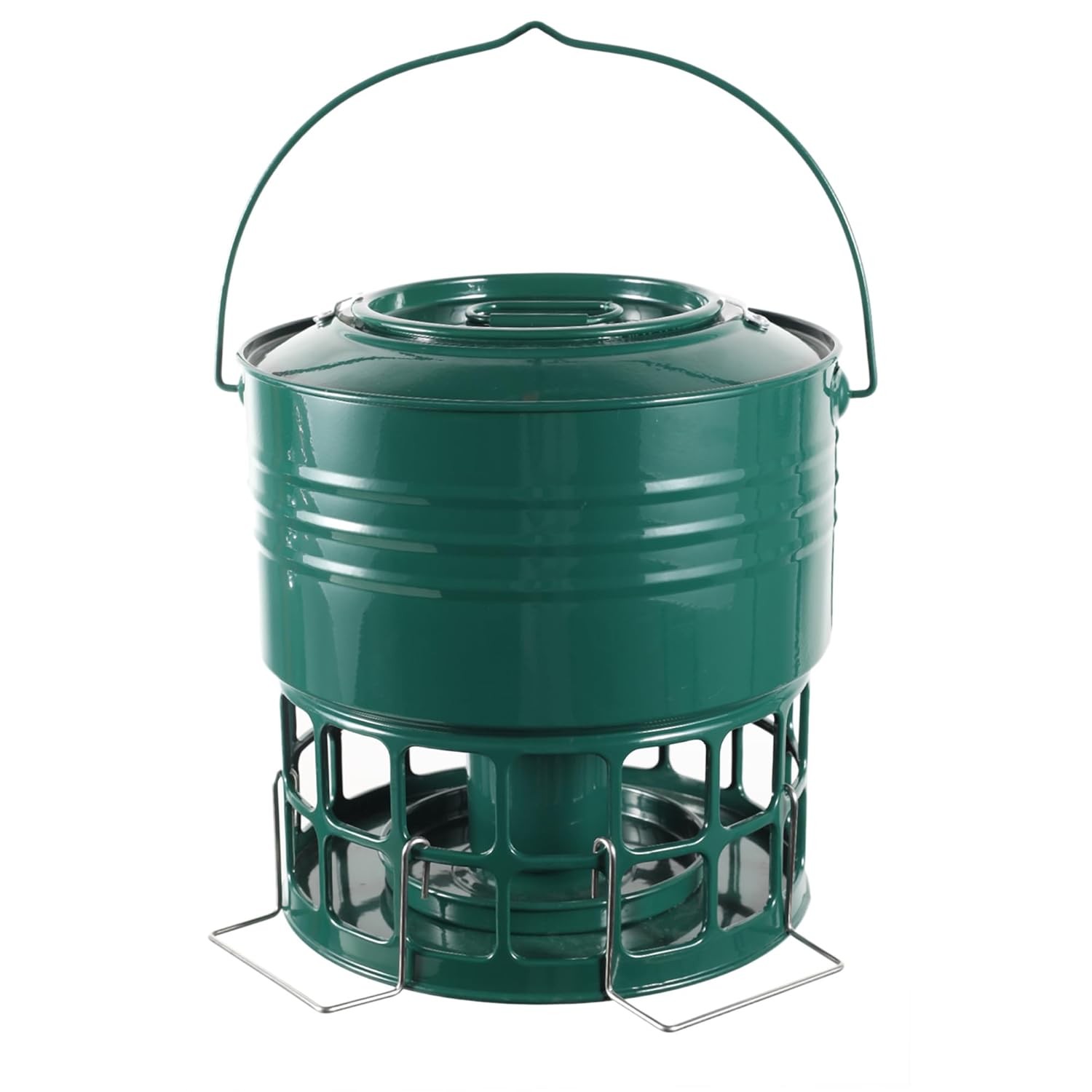 Large Capacity Outdoor Hanging Wild Bird Feeder 8-10LBS 32 Port Heavy Duty gallery