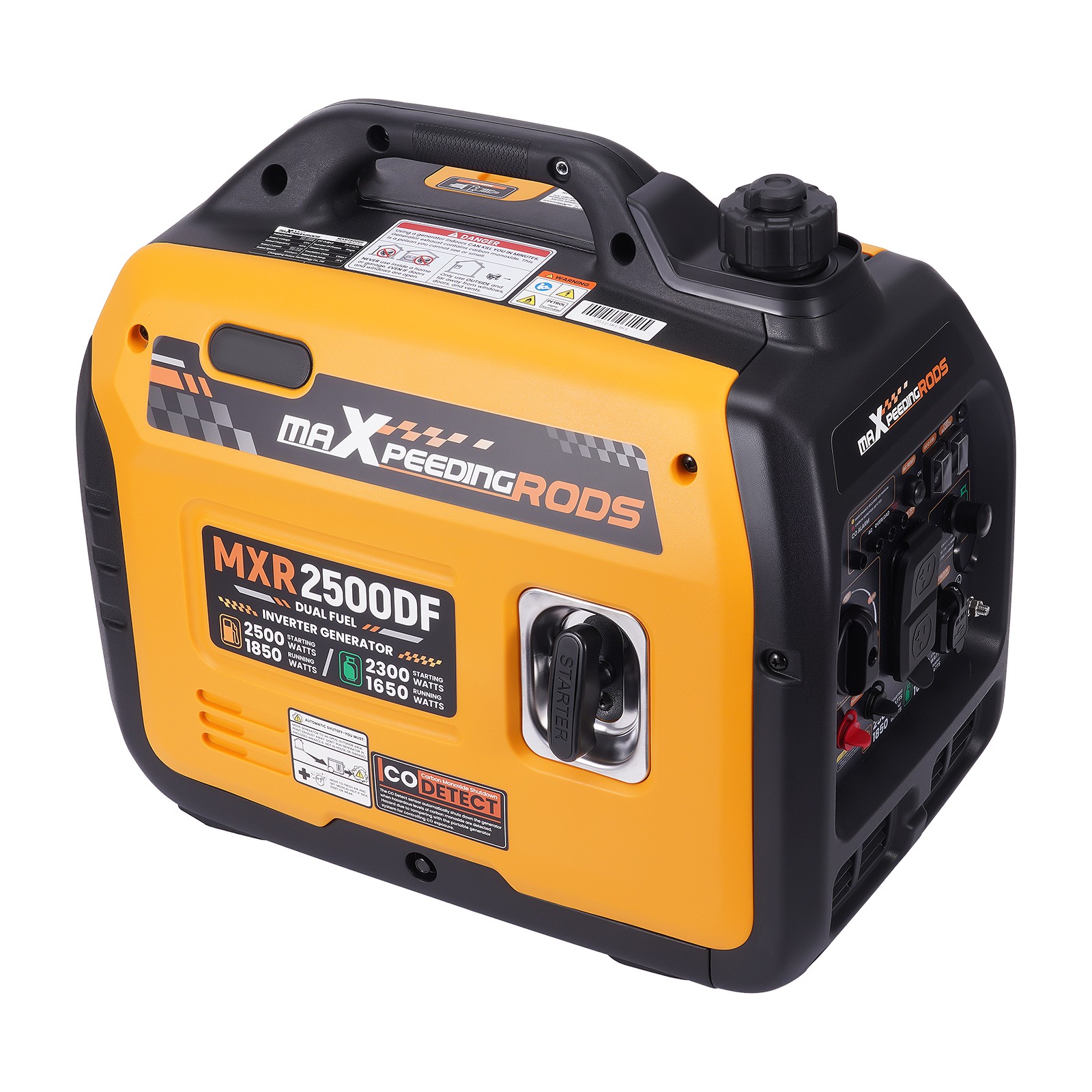 2.5KW Portable Dual Fuel Inverter Generator with ECO Mode for Garden Gatherings gallery
