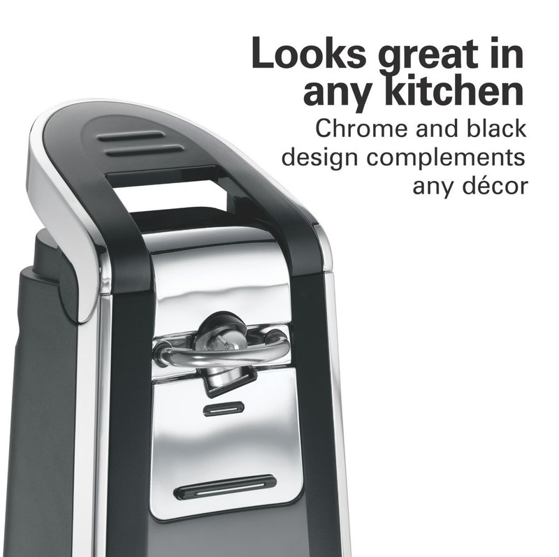 Hamilton Beach Smooth Edge Automatic Electric Can Opener, Black & Stainless gallery