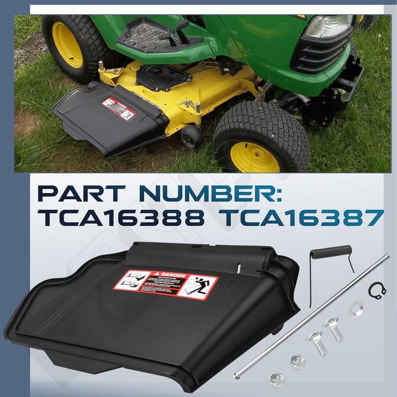 Mower Deck Discharge Chute for Joh-N Deere 48" 54" X300 X304 X320 X500 X520 X534 gallery