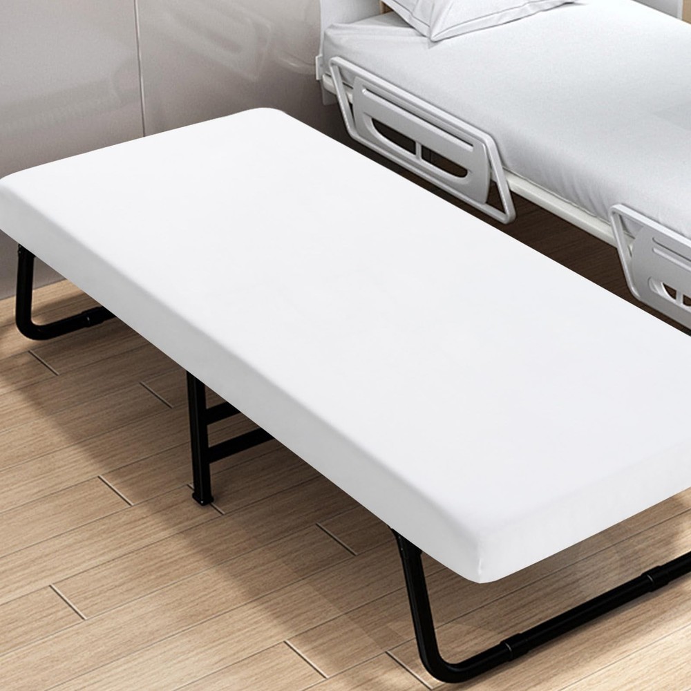 Cot Sheets 31" x 75", Fitted for Narrow Twin Mattress/RVs Bunk/Guest Beds/Arm...