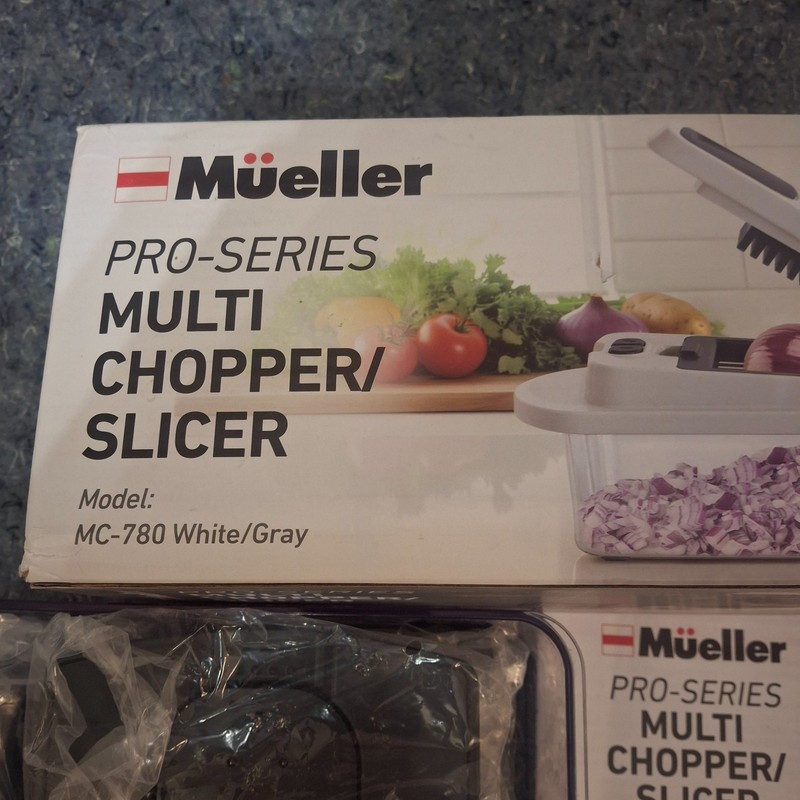 Mueller Pro-Series Multi Chopper Slicer MC-780 White Dicer Julienne Grater gallery