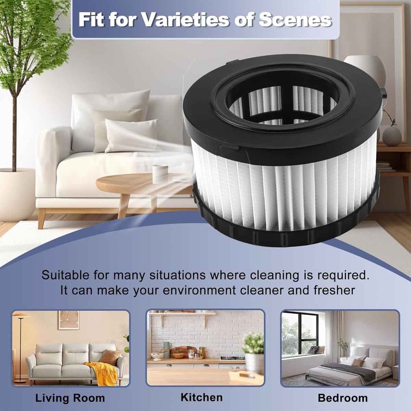 DC5151H High Efficiency Filter for Dewalt DC515 DCV517 DCV517B Wet Dry Vacuum gallery