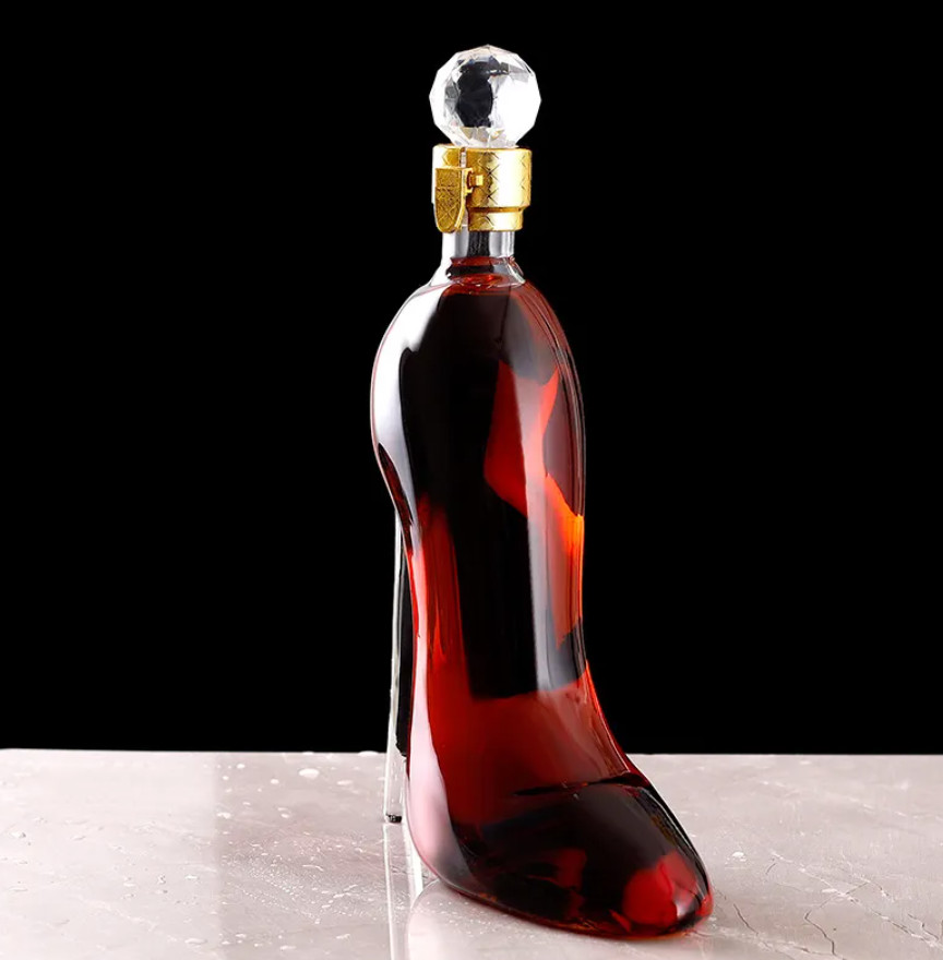 Unique High Heel Stiletto Whiskey Decanter for Liquor.750 ML. Gift. gallery
