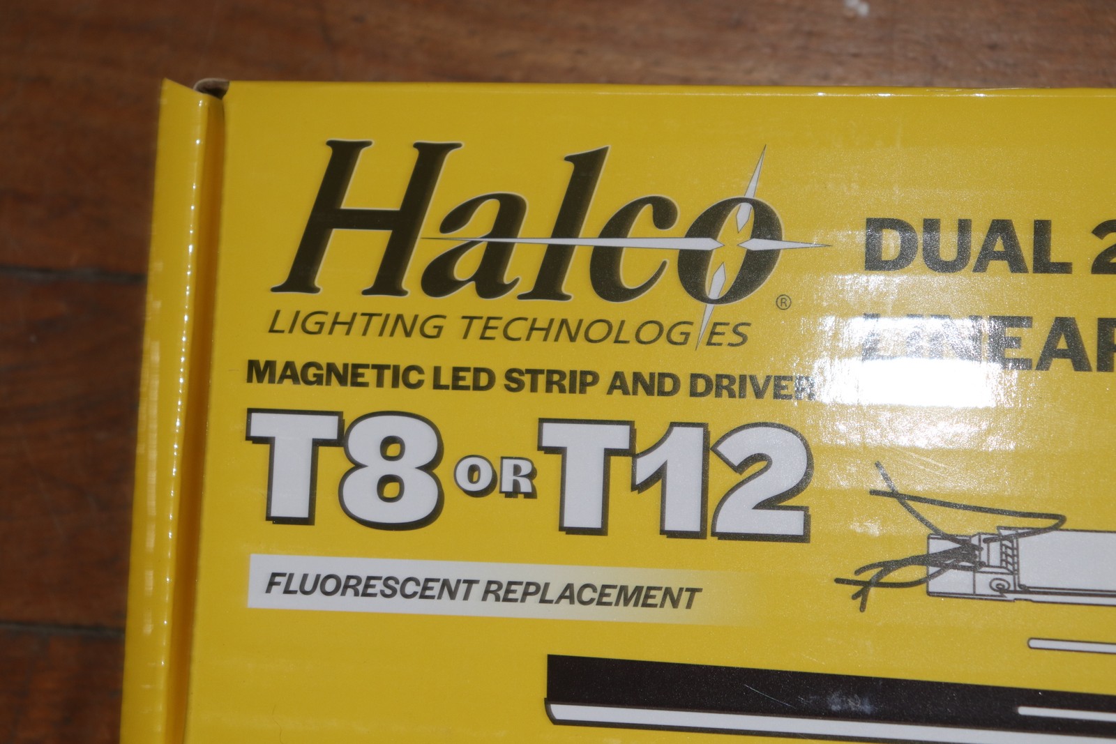 Halco LED Strip Light Fixture Magnetic Linear LED Troffer Retrofit Kit 34W White gallery