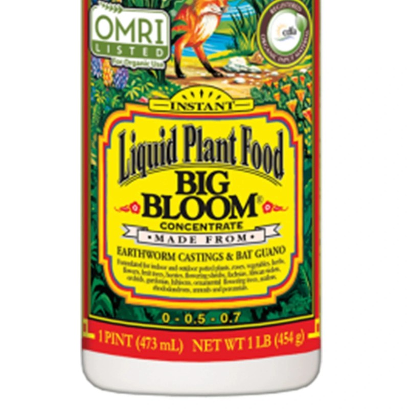 FoxFarm FX14091 Big Bloom Liquid Concentrate Organic Plant Food, 1 Pint gallery