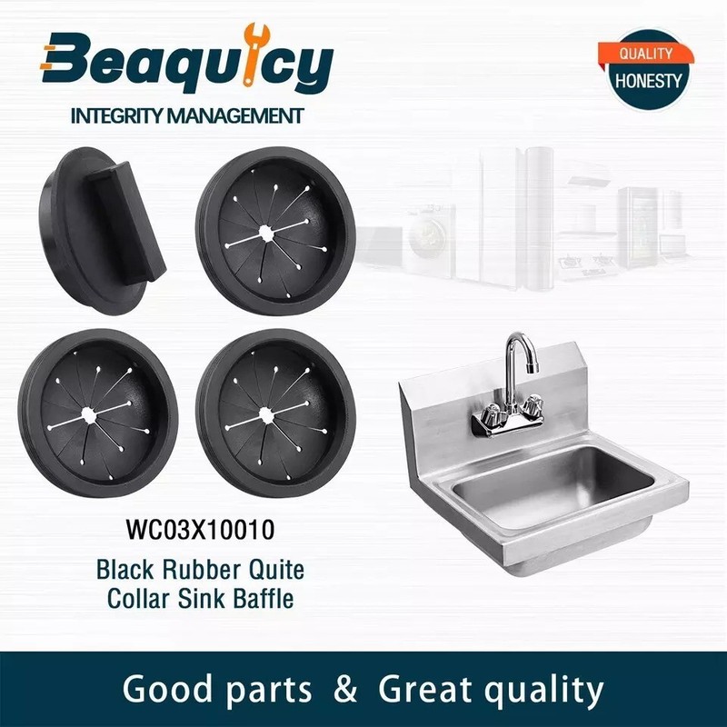 Garbage Disposal Splash Guards Kitchen Sink Stopper 3Pack Whirlaway Waste King gallery