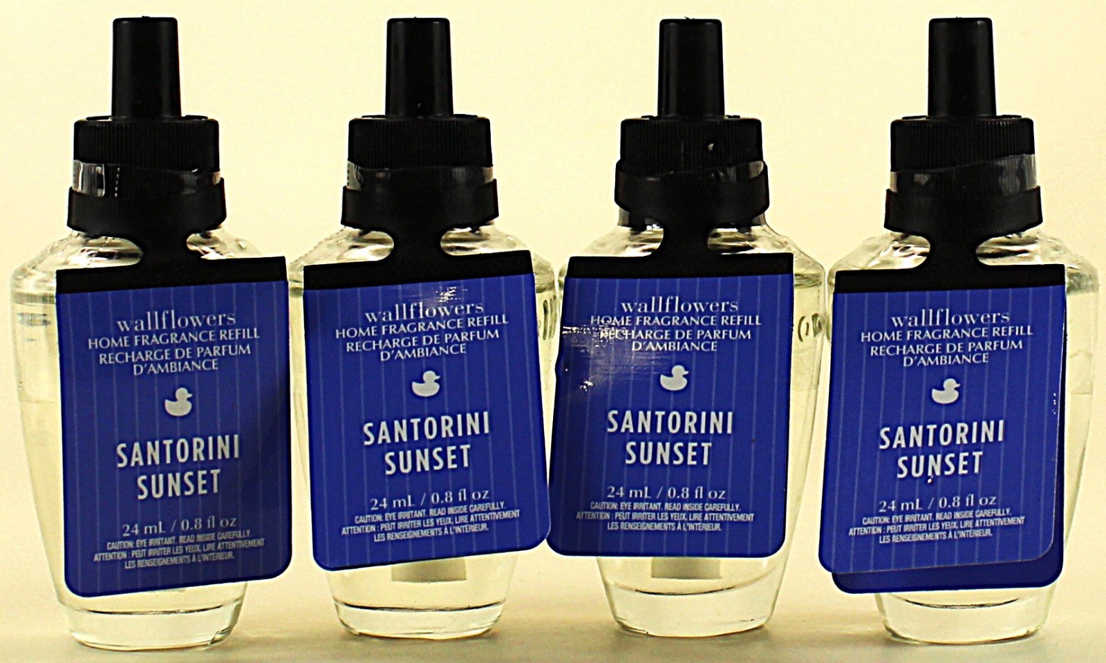 QTY 4 Bath & Body Works SANTORINI SUNSET Wallflowers Home Fragrance Oil Refills gallery