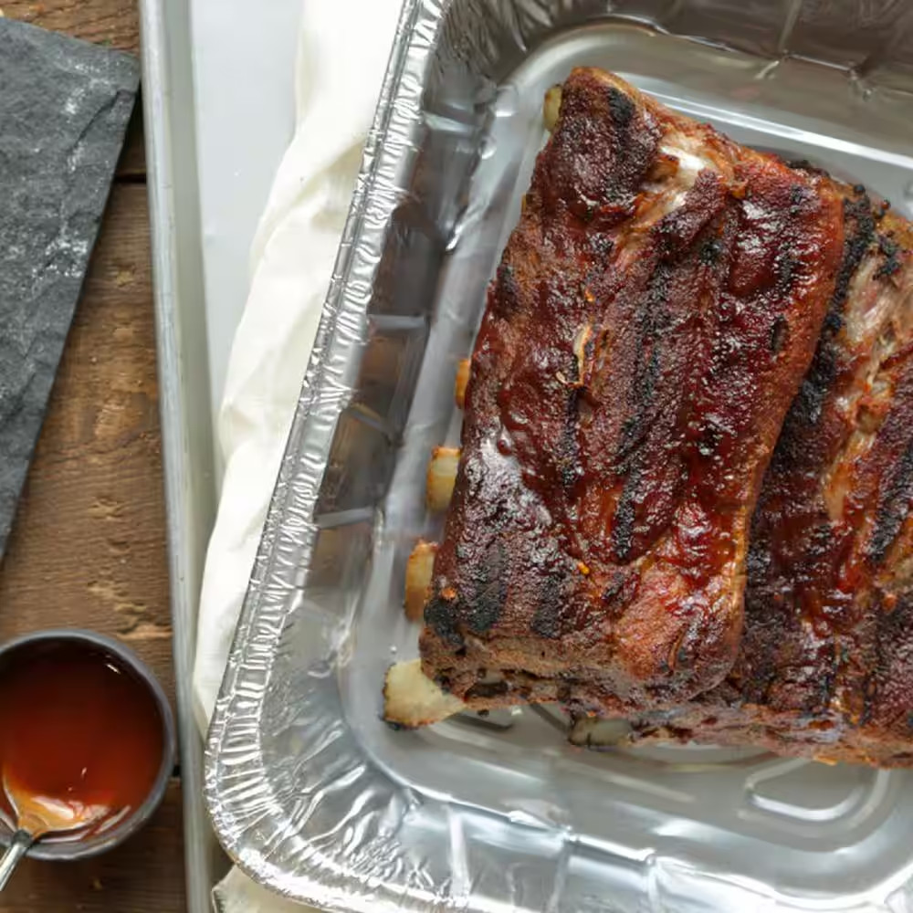 24 Lbs. Aluminum All Purpose Disposable Pan (4-Pack) gallery