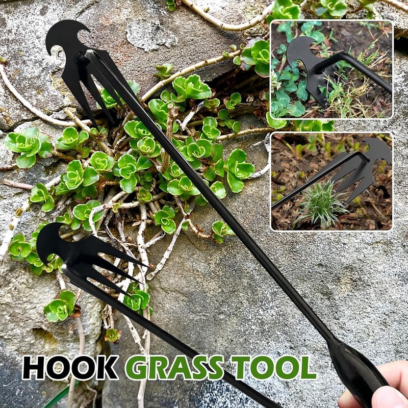 2pack Weed Puller Tool,Garden Weed Tool,Portable Garden Weeder Tool,Uprooting We gallery