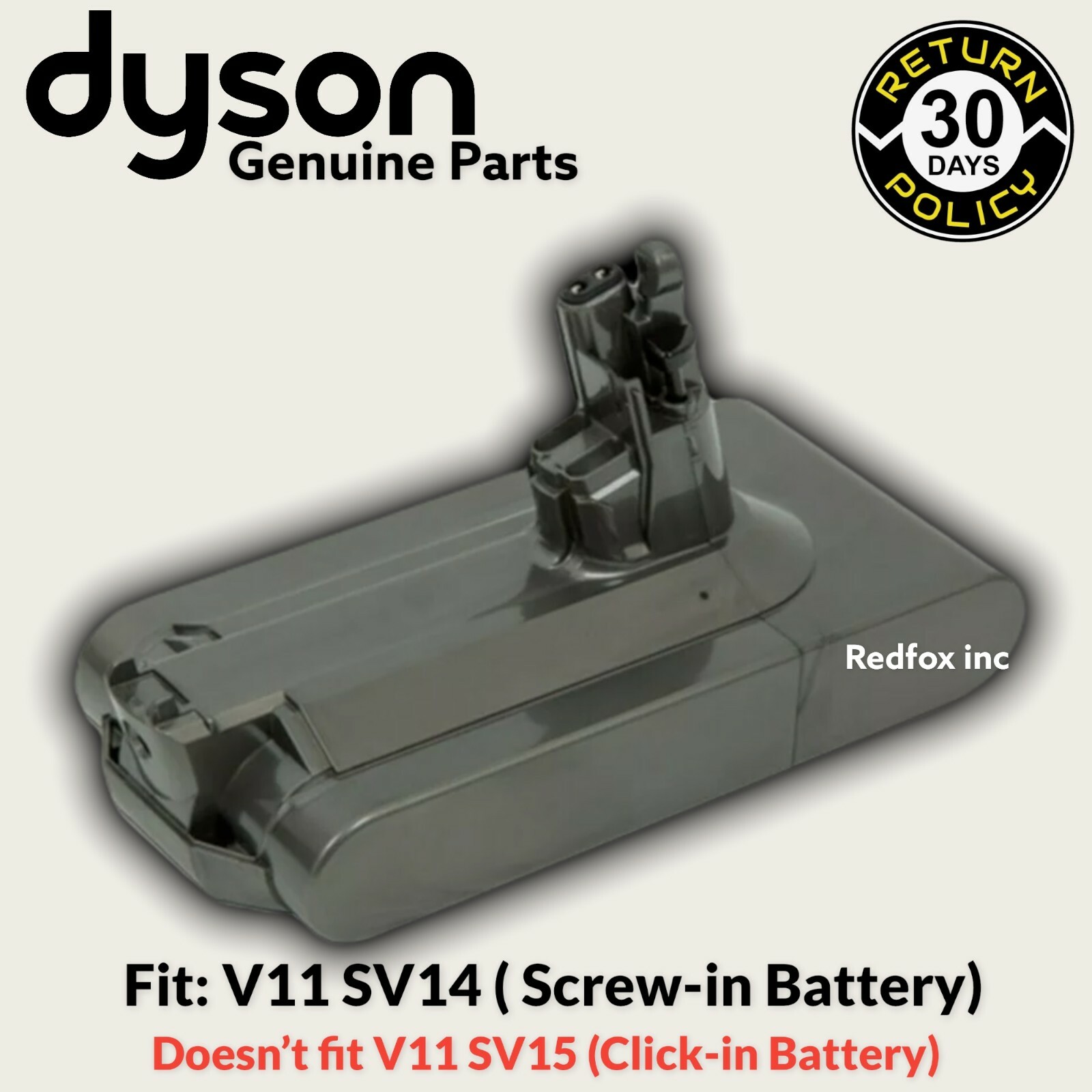 NEW Original Dyson V11 SV14 SCREW-IN Absolute Animal Li-ion Battery 25.2V gallery