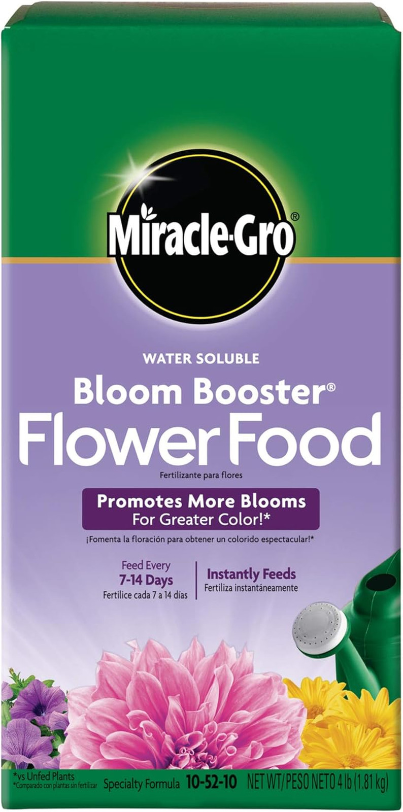 Water Soluble Bloom Booster Flower Food Fertilizer 10 52 10 NPK Formula Yard gallery