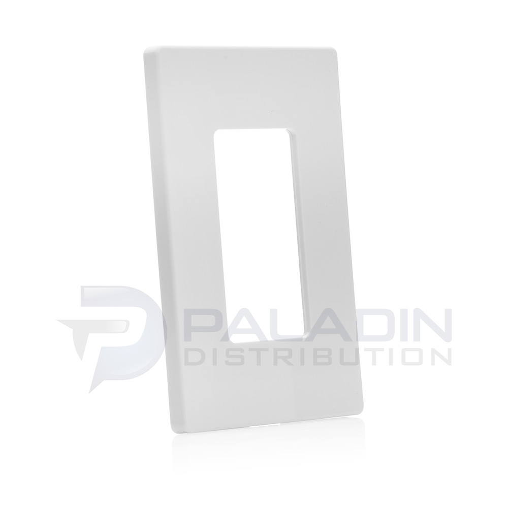 White Unbreakable Child Safe Screwless Wall Plate Outlet / Switch Cover - 1 Gang gallery
