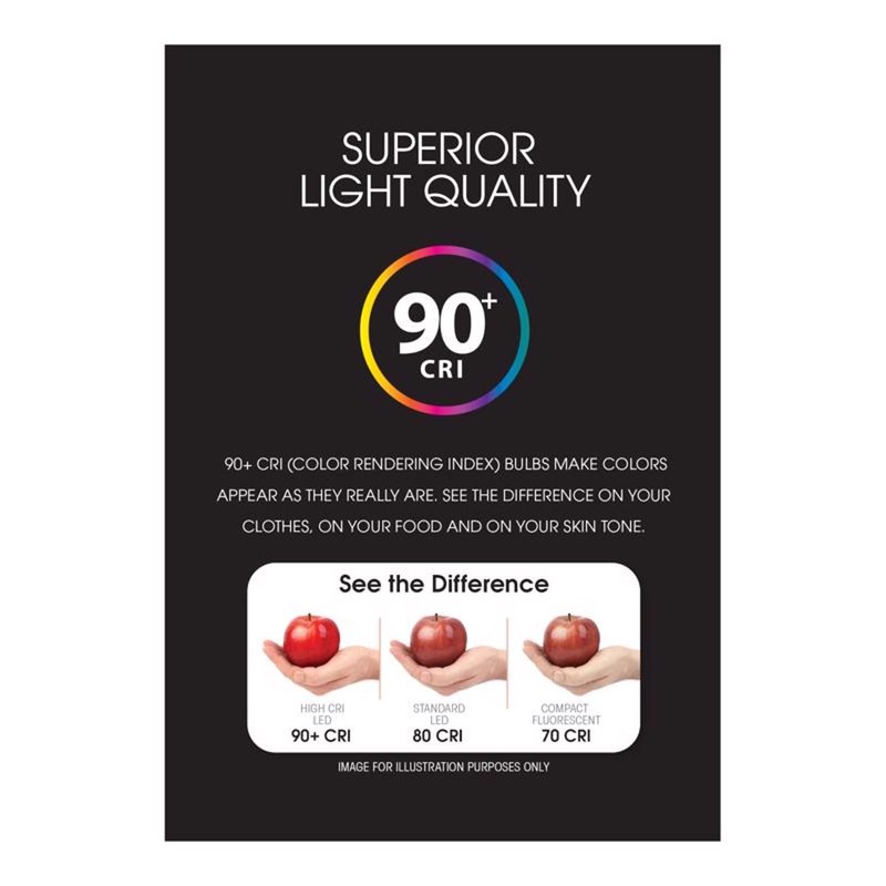 Feit Electric BPA1560N/927CA2 120V 8.3W 2700K 750 Lumens Dimmable LED Light Bulb gallery