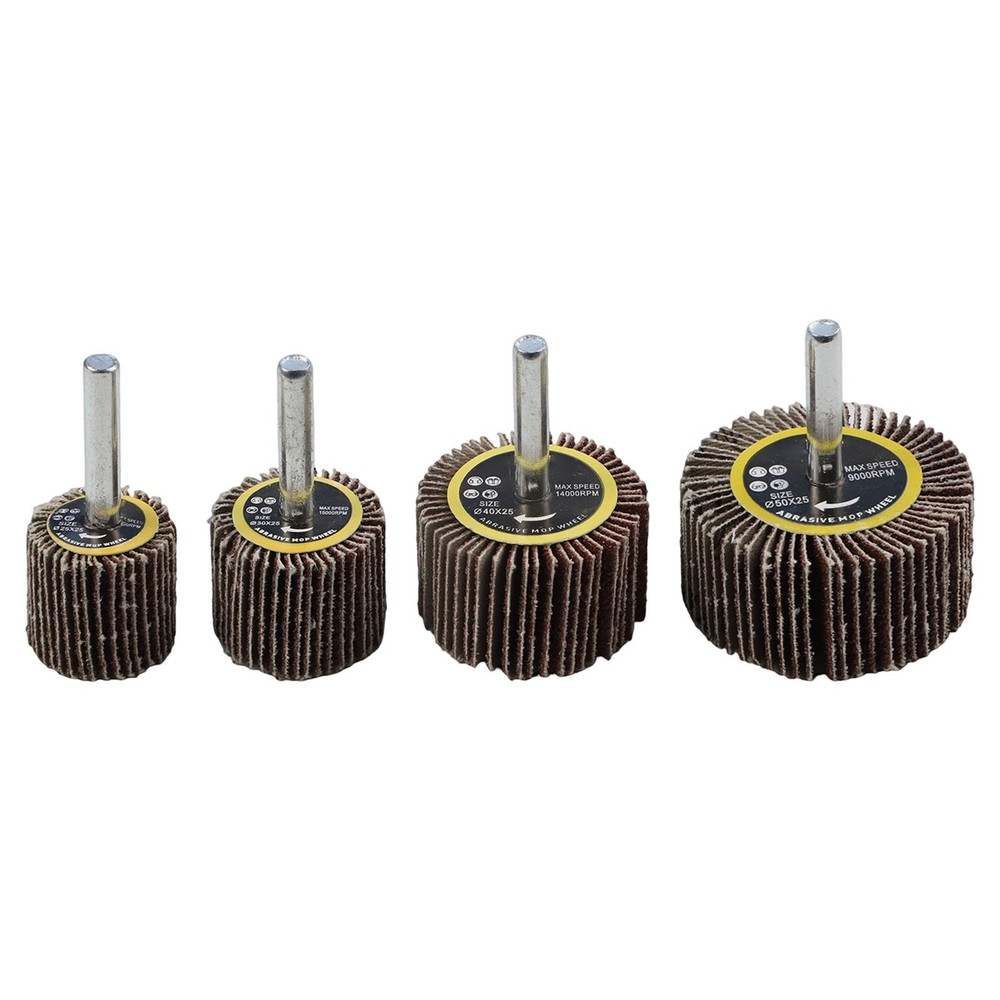 Highly Efficient 4PCS Sanding Flap Disc Wheel for Repair and Polishing