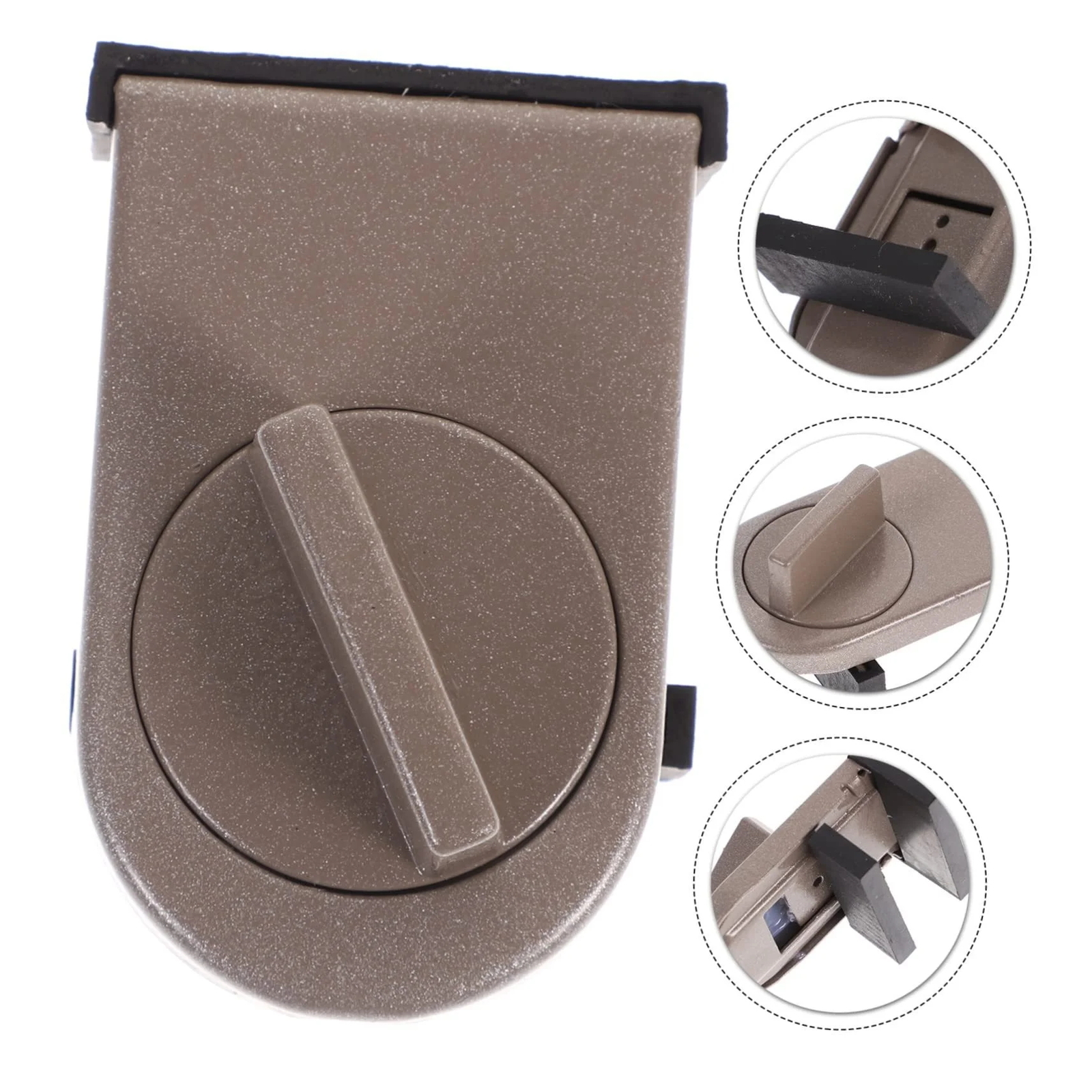 Security Sliding Door Window Lock Safety Lock Sliding Sash Stopper US gallery