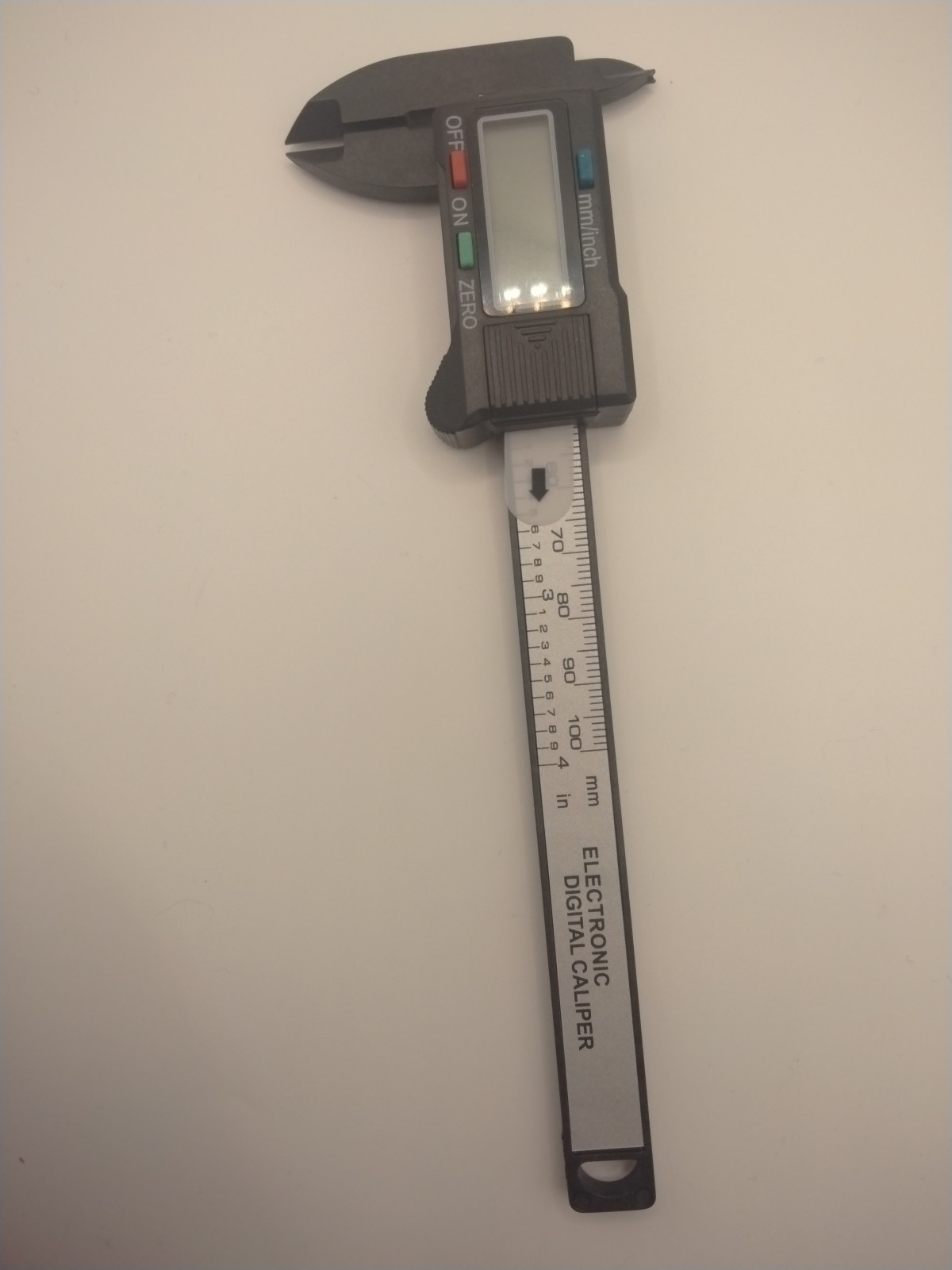 Electronic Digital Caliper 0-4 Inches Millimeter Measuring Tool LCD Display New gallery