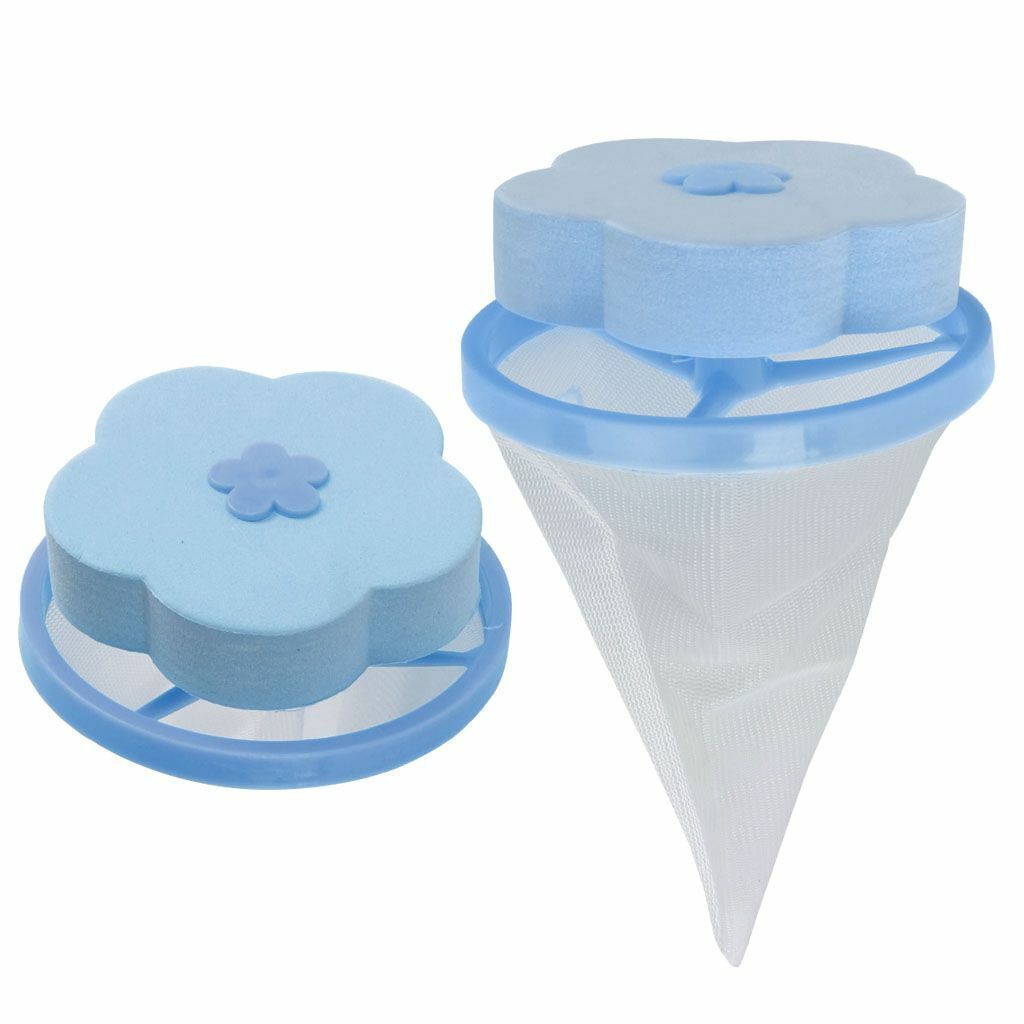 10pack Hair Remover For Washing Machine Floating Pet Fur Catcher Laundry Lint US gallery