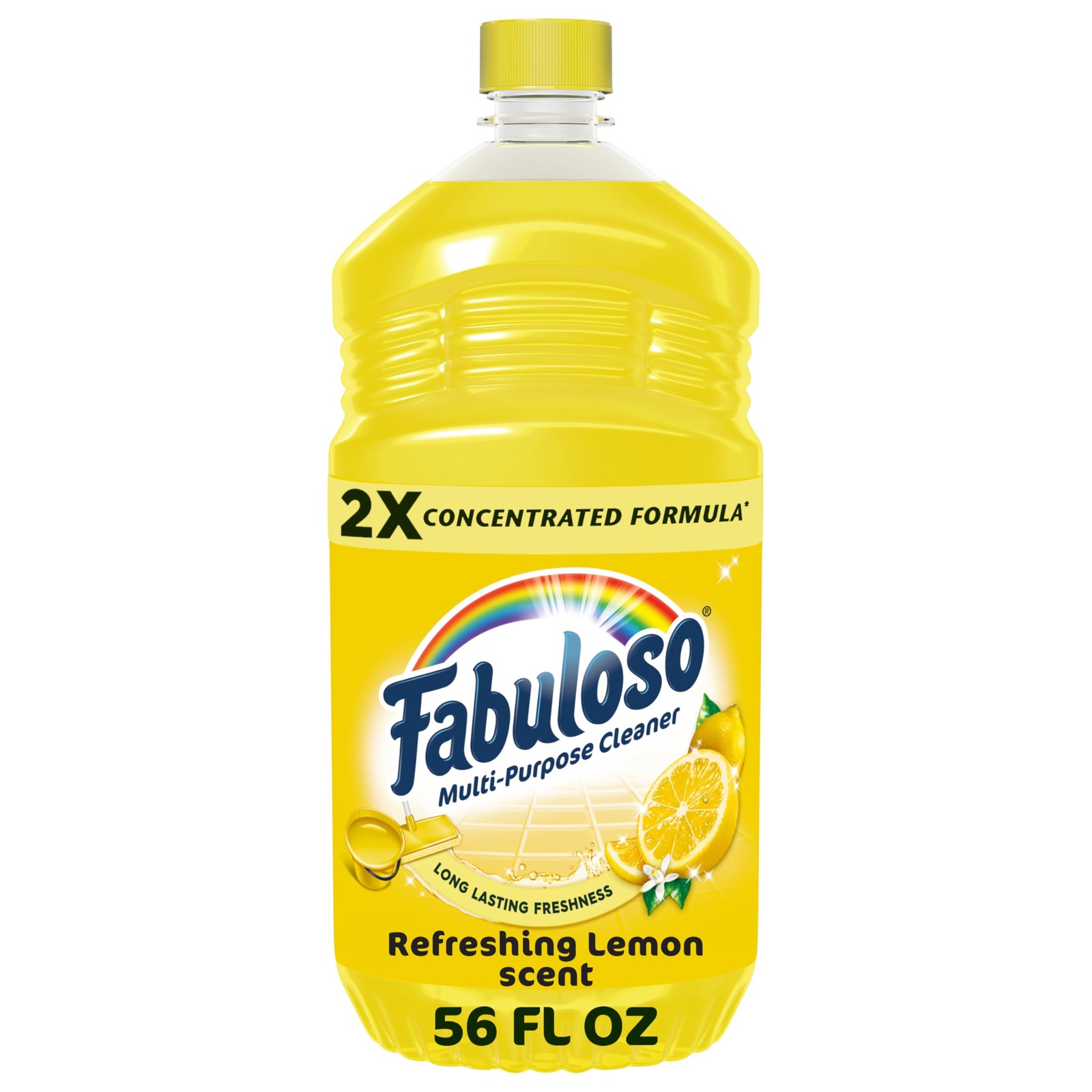 Fabuloso Multi-Purpose Cleaner Refreshing Lemon Scent 2X Concentrated 56 fl oz gallery
