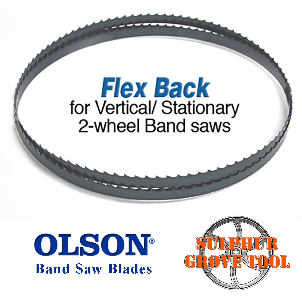 71-3/4" Olson Hard Edge Flex Back Band Saw Blade 1/8" .025" 14 REG FB08571DB gallery