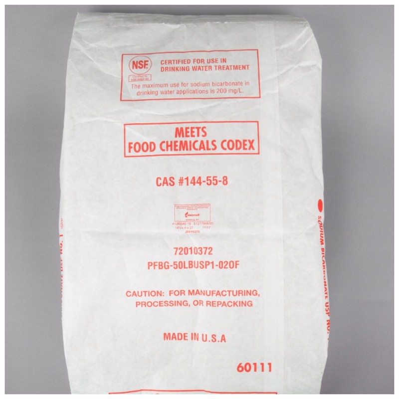 Baking Soda Multi Purpose Product All-Natural Sodium Bicarbonate Bulk Bag 50-lb gallery