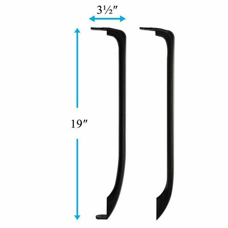 GE GTS18GBEJRBB GTH18GBDGRBB Freezer Refrigerator Door Handle Kit WR12X22183 gallery