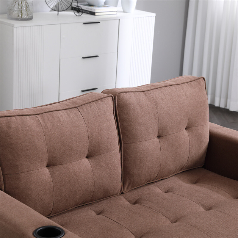 3-in-1 Fold Sofa Convertible Futon Pull Out Sofa Bed Sleeper Chair Loveseat gallery