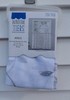 Window Tiers One Rod Pocket Tier Pair 54" X 36" White W/ Gray Leaf/Vine Pattern gallery