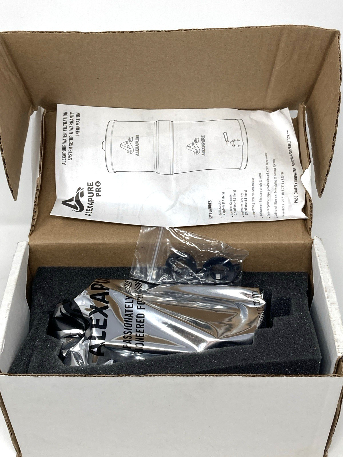 Genuine Alexapure PRO 2387 Replacement Water Filter New gallery
