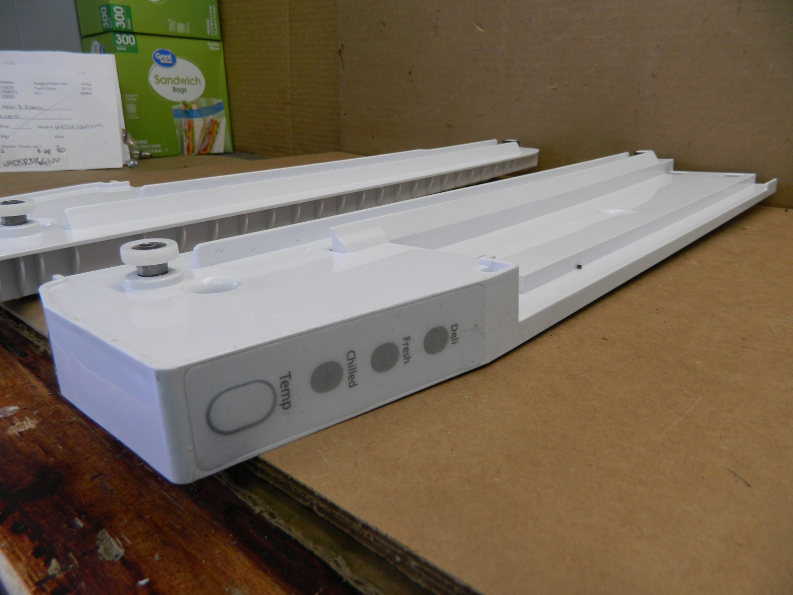 Samsung Refrigerator Pantry Slide Rail Set Part # DA97-11541A DA97-11542A gallery