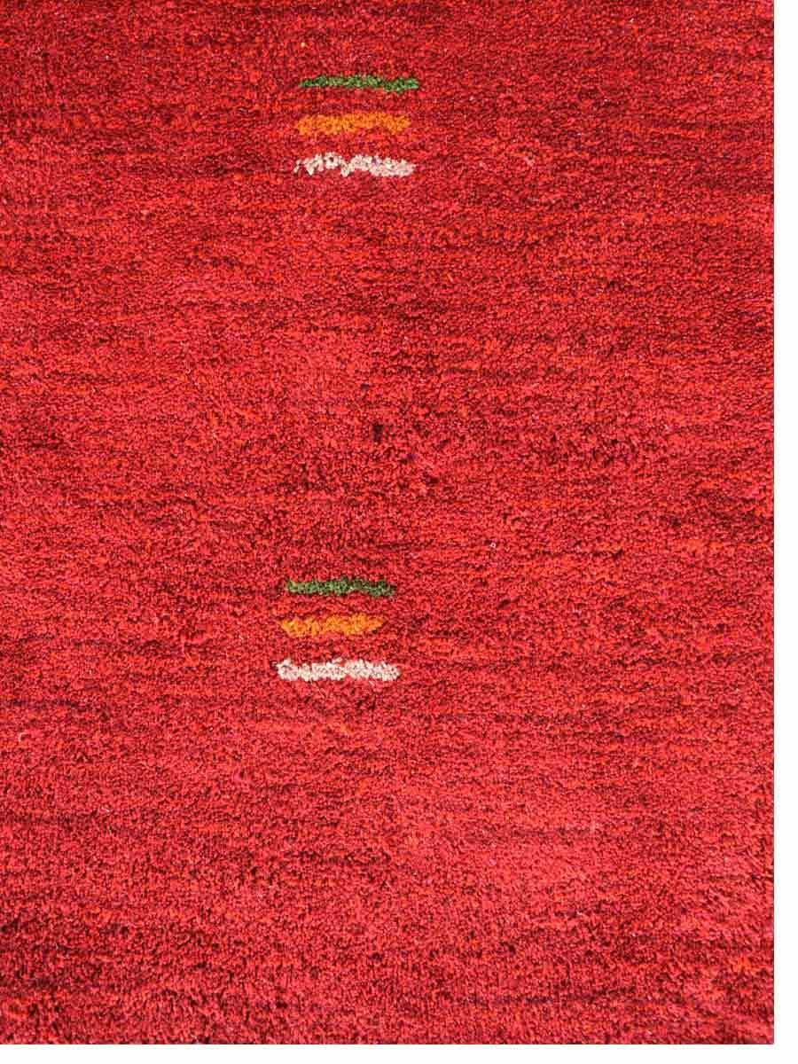 Hand Knotted Loom Silk Mix Area Rug Contemporary Red BBH Homes BBLSM104 gallery