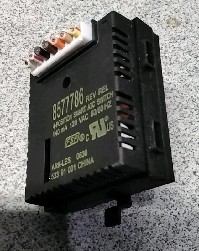 Whirlpool Washer Switch Part # 8577786 Rev Rel gallery