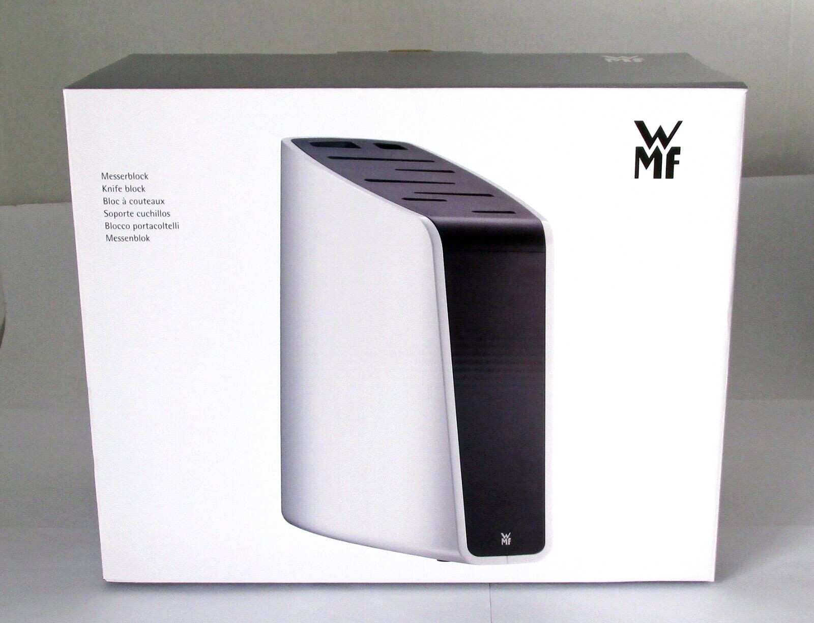 WMF White Knife Block Without Knives NEW IN BOX gallery