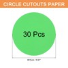 30 PCS Dark Green Circle Cutouts Paper 6 Inch Round Cutouts for DIY Crafts gallery