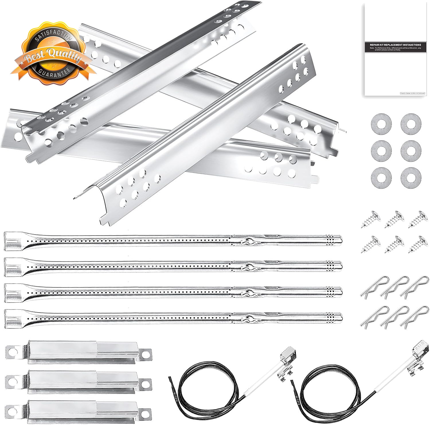 Grill Replacement Parts for Charbroil Advantage Series 4 Burner 463344116, 46634 gallery