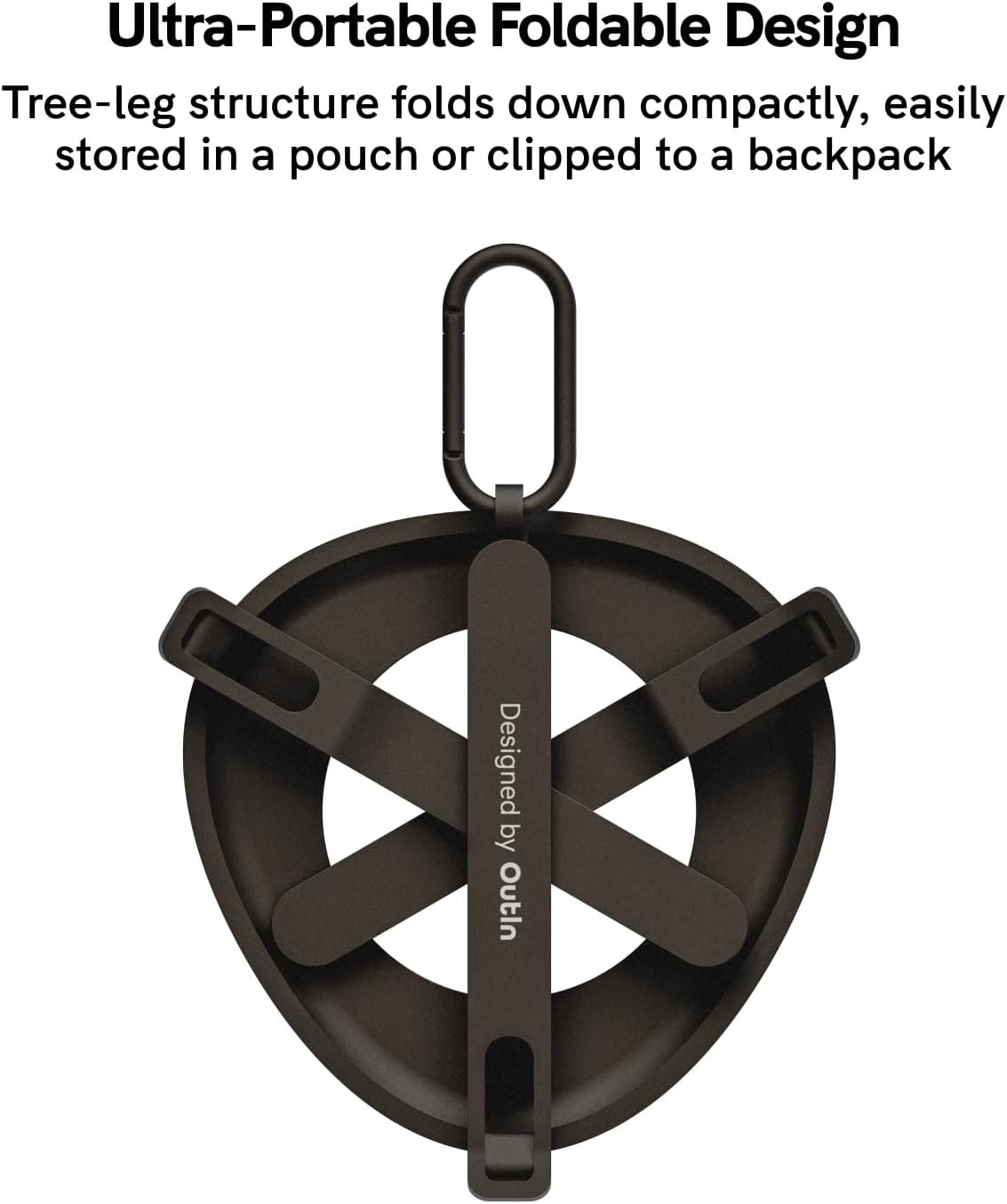 OutIn Foldable Coffee Stand Portable Espresso Holder w/ Carabiner Aluminum gallery