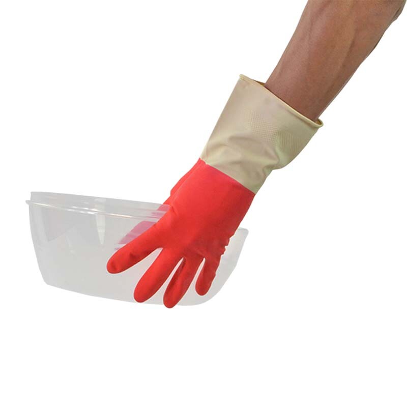 2Pairs Reusable Kitchen Gloves Thickness Household Gloves Cleaning Skin-Friendly gallery