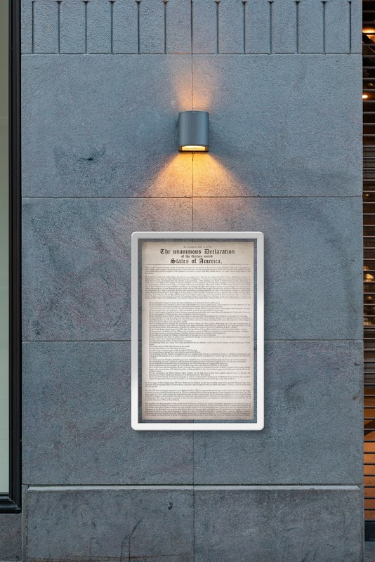 Declaration Independence Remastered Readable US History Art Print Poster 12x18 gallery