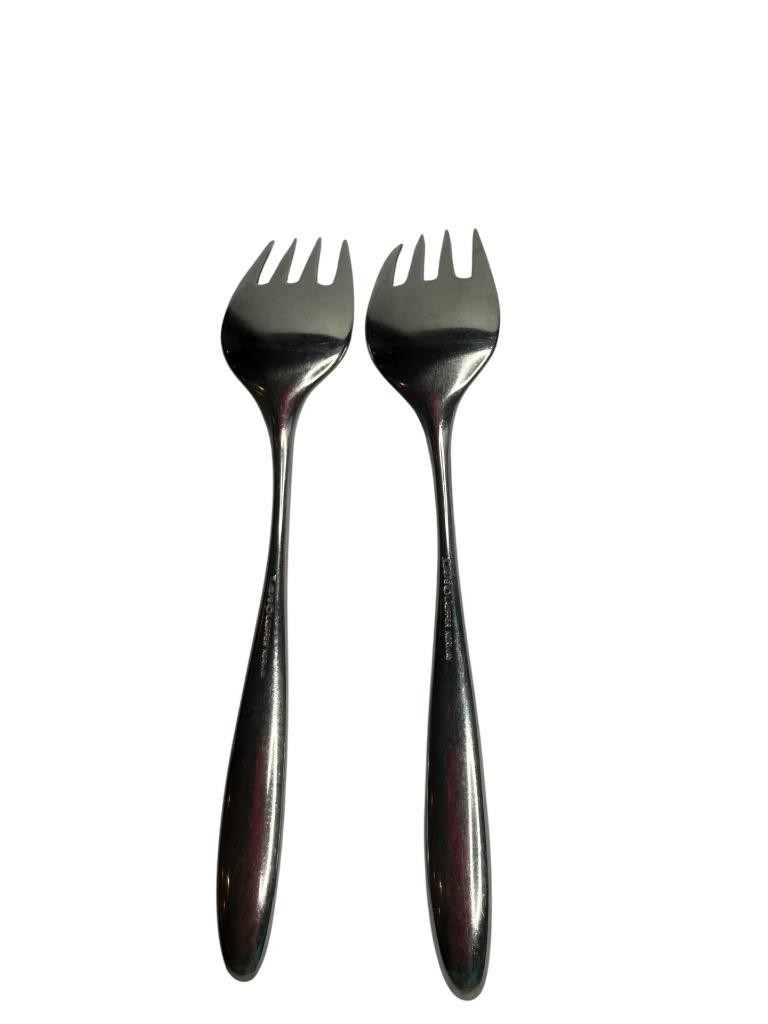 Lauffer Design 2 Norway Towle Stainless Steel Salad Forks Flatware Silverware gallery