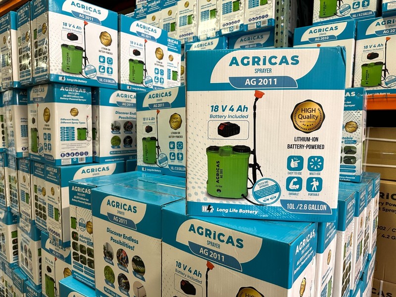 AGRICAS AG2011 Battery-powered sprayer 2.6 Gal ,Ultra Light, lithium Ion Battery gallery